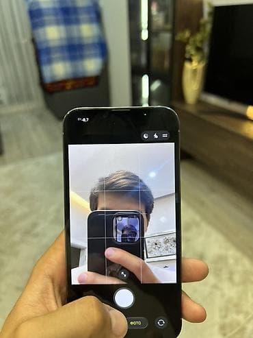 айфон не бу: IPhone 13 Pro, Б/у, 256 ГБ, Sierra Blue, Коробка, 75 % — 4