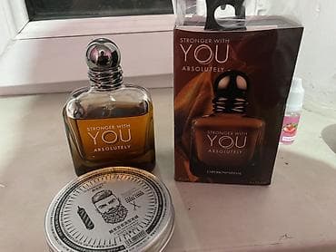 armani stronger: Emporio Armani Stronger With You Absolutely — мужская парфюмерная — 1