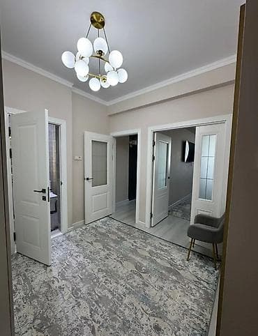 Батирлер: 1 бөлмө, 45 м², Жал мкр (а.и. Жогорку, Ортоңку, Төмөнкү) Элитка, 7 кабат — 6