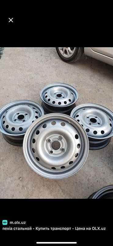 infinity fx35: Железные Диски R 15 AC Schnitzer, Комплект, отверстий - 4, Б/у — 1