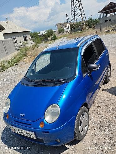 Транспорт: Daewoo Matiz: 2012 г., 0.8 л, Механика, Бензин, Хэтчбэк — 3
