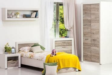 шыфонеры: Шифоньер, Новый, Прямой, цвет - Бежевый, МДФ — 2