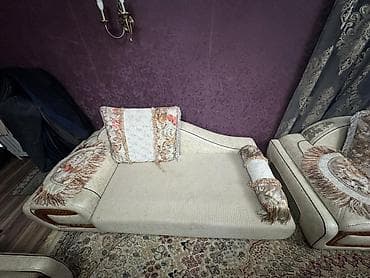 Офисная мебель: СРОЧНО!!! Продаю диваны с креслом (в комплекте 3шт) Не местное — 4