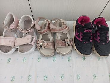 обувь для девочек: Комплект, Б/у — 4