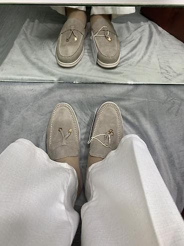 Лоферы, 35, 36, 37, Loro Piana, Новый, цвет - Бежевый, Самовывоз, Платная доставка — 5