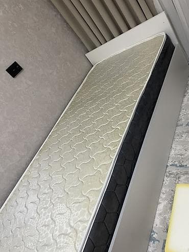 Чатырдын үстүн жабууга арналган материалдар: Уктоого арналган матрас, Бир кишилик, Пружиналуу, Орточо катуу матрастар — 2