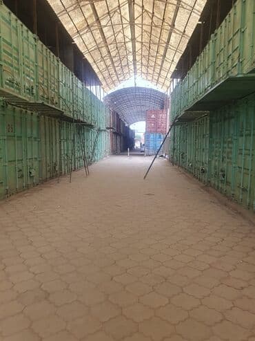 столовая дордой: Продаю Торговый контейнер, Дордой рынок, 40 тонн — 1