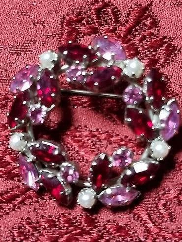 красивые вещи: ЧЕХИЯ,БРОШИ АНТИКВАРИАТ, ЮВЕЛИРНЫХ брошей (6 шт.) ВСЁ БРОНЗА — 4