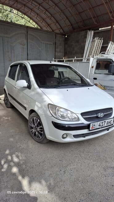 обмен на авто с доплатой: Hyundai Getz: 2008 г., 1.3 л, Механика, Бензиновая, Хэтчбэк — 1