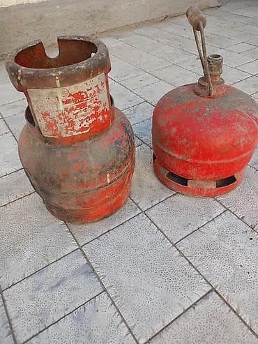 Үй жана бакча: Газовые баллоны металлические (2 шт.) Описание: - Два компактных — 1