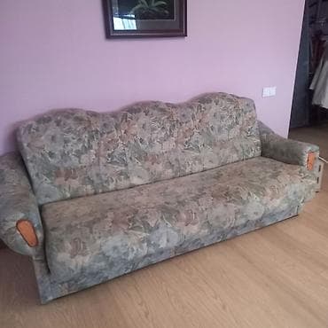 кресло стол: Прямой диван, Б/у — 8