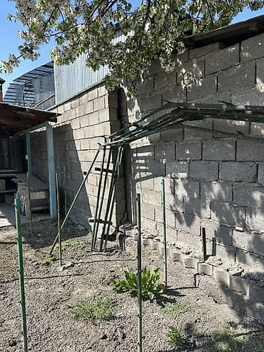 коса: Каркас для теплицы/навеса из металлических труб - Материал: стальная — 4