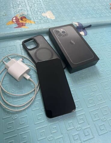 айфон 13 про макс бу купить: IPhone 13 Pro, Б/у, 128 ГБ, Black Titanium, Зарядное устройство, Защитное стекло, Чехол, 78 % — 2