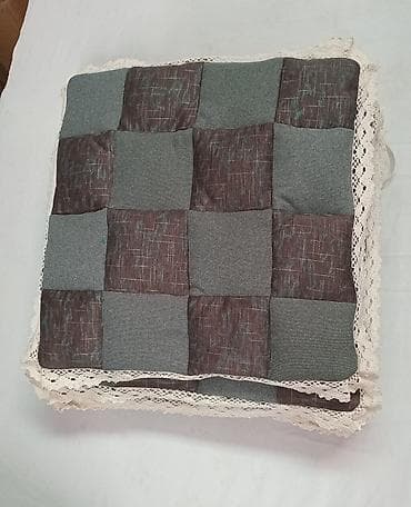 подушка сиденья: Отургуч үчүн жумшак төшөкчө (Сидушка) ​ ​Дизайны: Классикалык "шахмат" — 6