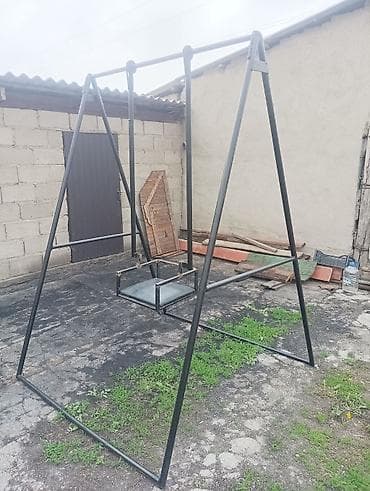 люлька бешик: Бакча селкинчеги Металл, Жөлөнгүчү менен, Чатырсыз — 2