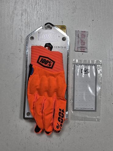 Велоаксессуары: Перчатки 100% Cognito Smartshock Gloves Максимальная защита, сочный — 1