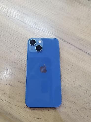 iphone 5s: IPhone 13, Б/у, 128 ГБ, Синий, Кабель, 77 % — 1