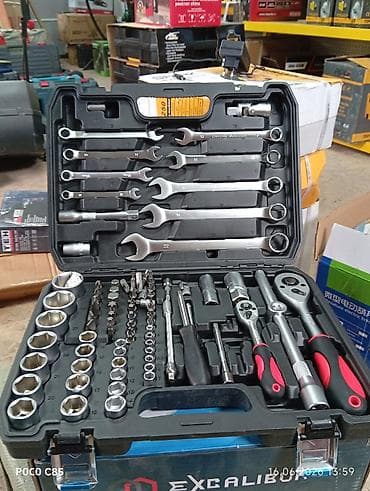 Инструменттер: Набор инструментов Leeder Tools, 82 предмета, в прочном чемодане — 1