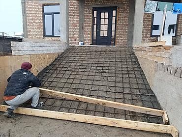 Сантехнические работы: Монтаж бетонных лестниц, пандусов и заборов из облицовочного блока — 2