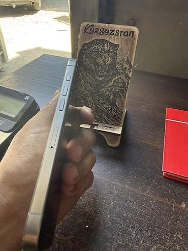 iphone 14 pro kg: IPhone 15 Pro, Б/у, 256 ГБ, Natural Titanium, 85 % — 4