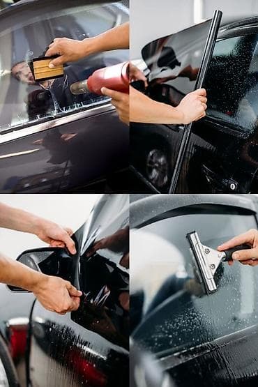 Услуги: Тонирование авто Профессиональная установка пленок на стекла - — 2