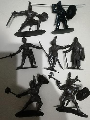 helldivers 2: Набор пластиковых солдатиков-рыцарей (средневековые воины). - — 2