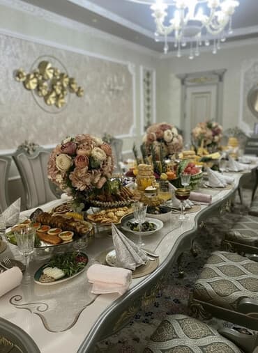 Выездные банкеты | Официанты, Оформители, Повара