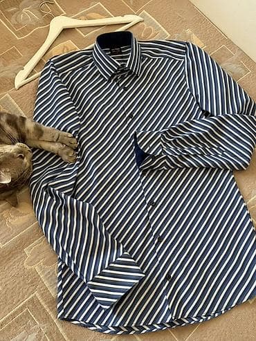 Мужская рубашка немецкого премиального бренда OLYMP - производителя — 8