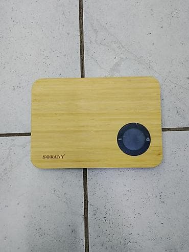 Кухонные электронные весы SOKANY SK-19070 - Платформа из бамбука —