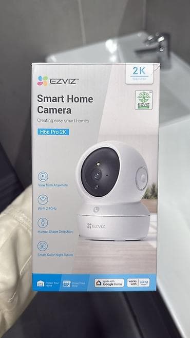 EZVIZ H6c Pro 2K — умная домашняя камера наблюдения с повышенным