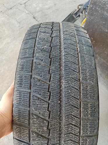 honda fit 2000: Шины 225 / 45 / R 18, Зима, Б/у, Пара, Легковые, Bridgestone — 4