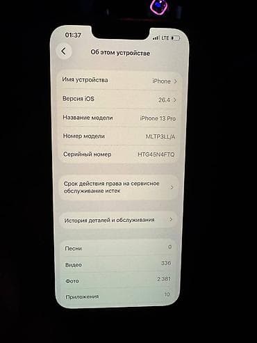 IPhone 13 Pro, Графит