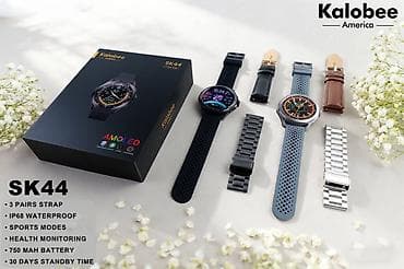 garmin bishkek: Моби Центр / Mobi Center Смарт‑часы Kalobee SK44 - AMOLED‑дисплей — 1