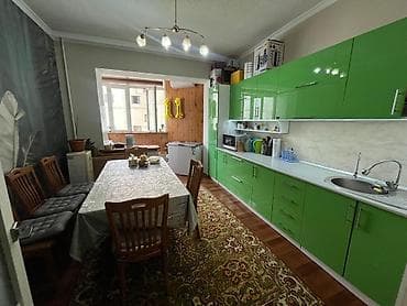 3 бөлмө, 90 м², 8 кабат, Евроремонт