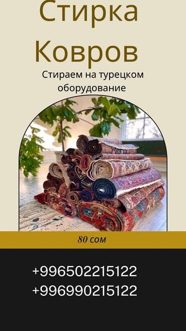 купить оборудование для стирки ковров: Стирка ковров, | Палас, Ала-кийиз, Шырдак, Самовывоз, Бесплатная доставка — 1