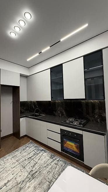 seven development: 3 комнаты, 104 м², Асанбай мкр Элитка, 10 этаж, Дизайнерский ремонт — 2