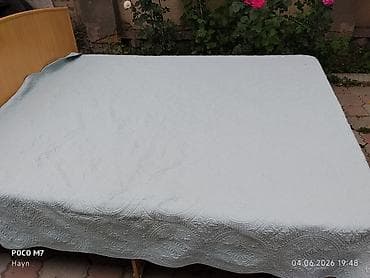 bunk bed: Двуспальная кровать, Б/у, С матрасом, длина - 200 см — 1