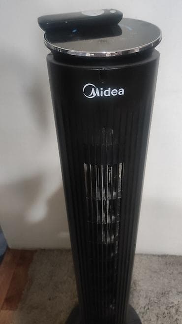 Бытовая техника: Напольный башенный вентилятор Midea FT-4040 - 3 режима работы — 9