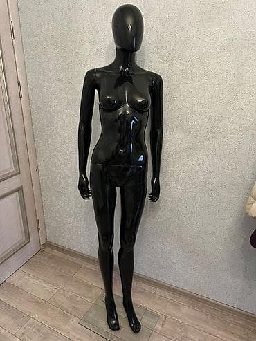 Продам манекен женский 1 шт черного цвета. Для магазинов и бутиков