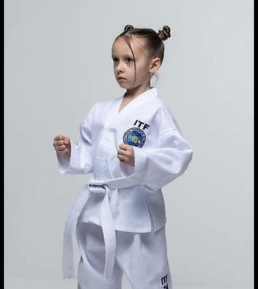 Кимоно (добок) для тхэквондо ITF Продаю формы для таэквондо at lalafo.kg Кимоно (добок) для тхэквондо ITF Продаю формы для таэквондо