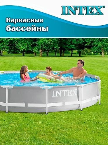 Спорт и отдых: 366/76см. Intex 26710 Каркасный бассейн Prism Frame, 6503л. Все — 4