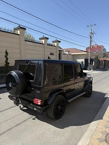 Транспорт: Mercedes-Benz G-class AMG: 2017 г., 5.5 л, Автомат, Бензин, Внедорожник — 3