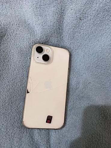 аккумулятор для вейпа: IPhone 15, Б/у, 128 ГБ, Белый, Чехол, 100 % — 4