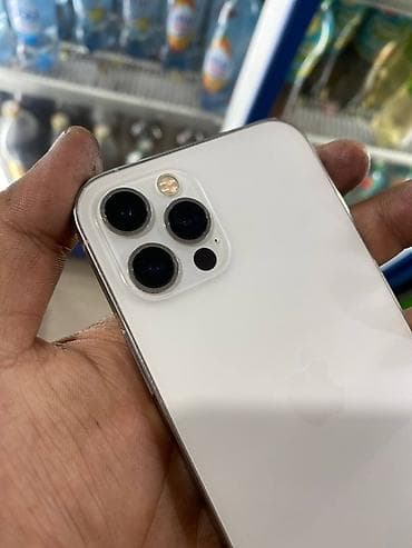 iphone 12: IPhone 12 Pro, Б/у, 128 ГБ, Серебристый, 74 % — 1