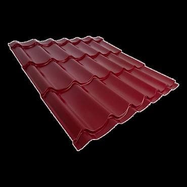 Металлочерепица Толщина 0,3-0,9 мм, Раскрой: 1.17хL; 1.195хL; 1.2хL