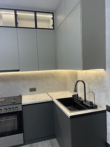 телевизоры со склада: Кухонный гарнитур, цвет - Серый — 5