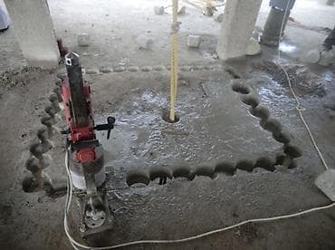 алмазное бурение ош: Алмазное бурение и резка бетона - Профессиональное сверление — 3