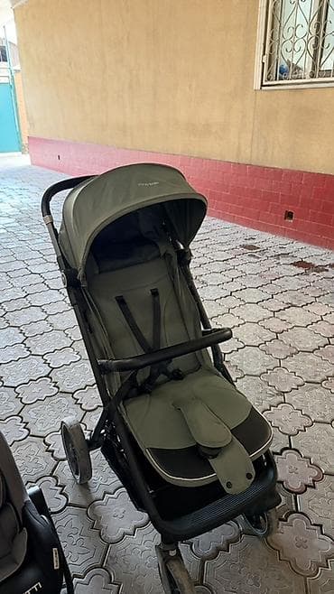 soft shell: Прогулочная коляска Ining baby цвет хаки Состояние идеальное, почти — 2