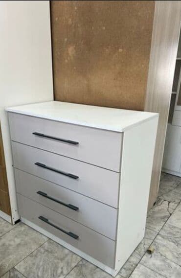 комод тумбы бу: Комод для одежды, Новый, Без зеркала, цвет - Белый, Бесплатная доставка, Платная доставка — 5
