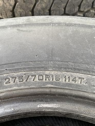шины тико: Шины 235 / >80 / R 16, Б/у, Комплект, Внедорожные (АТ/МТ), Dunlop — 6
